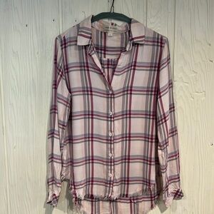 Cloth & Stone Long Sleeve Button Up Blouse Small